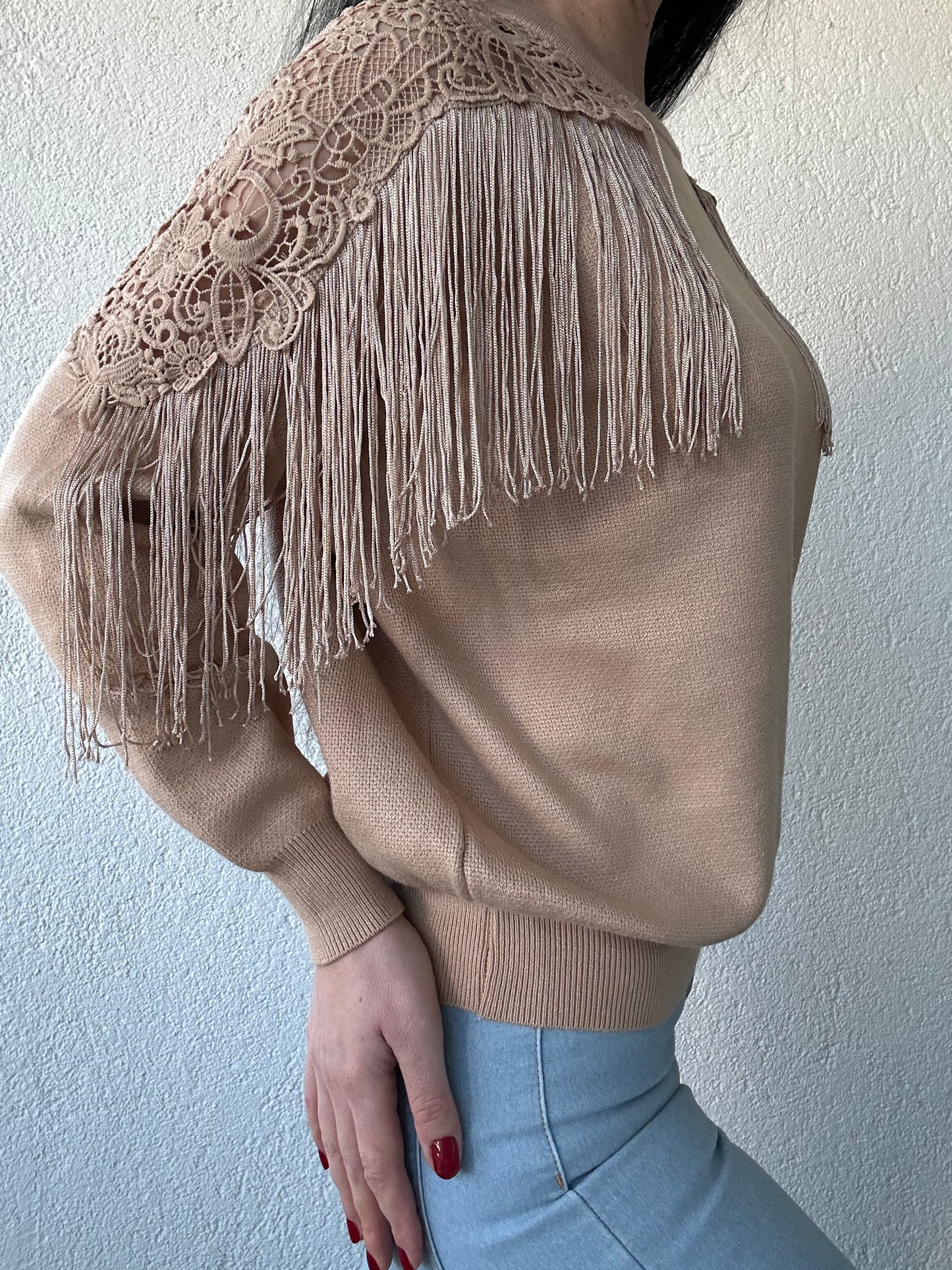 PULLOVER IRINA BEIGE