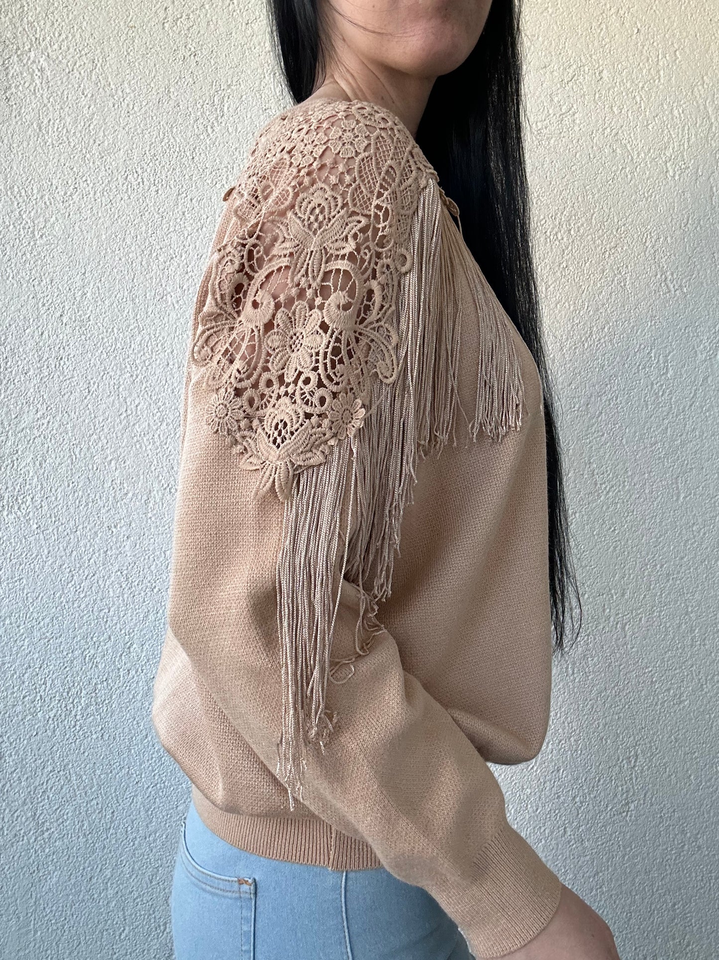 PULLOVER IRINA BEIGE