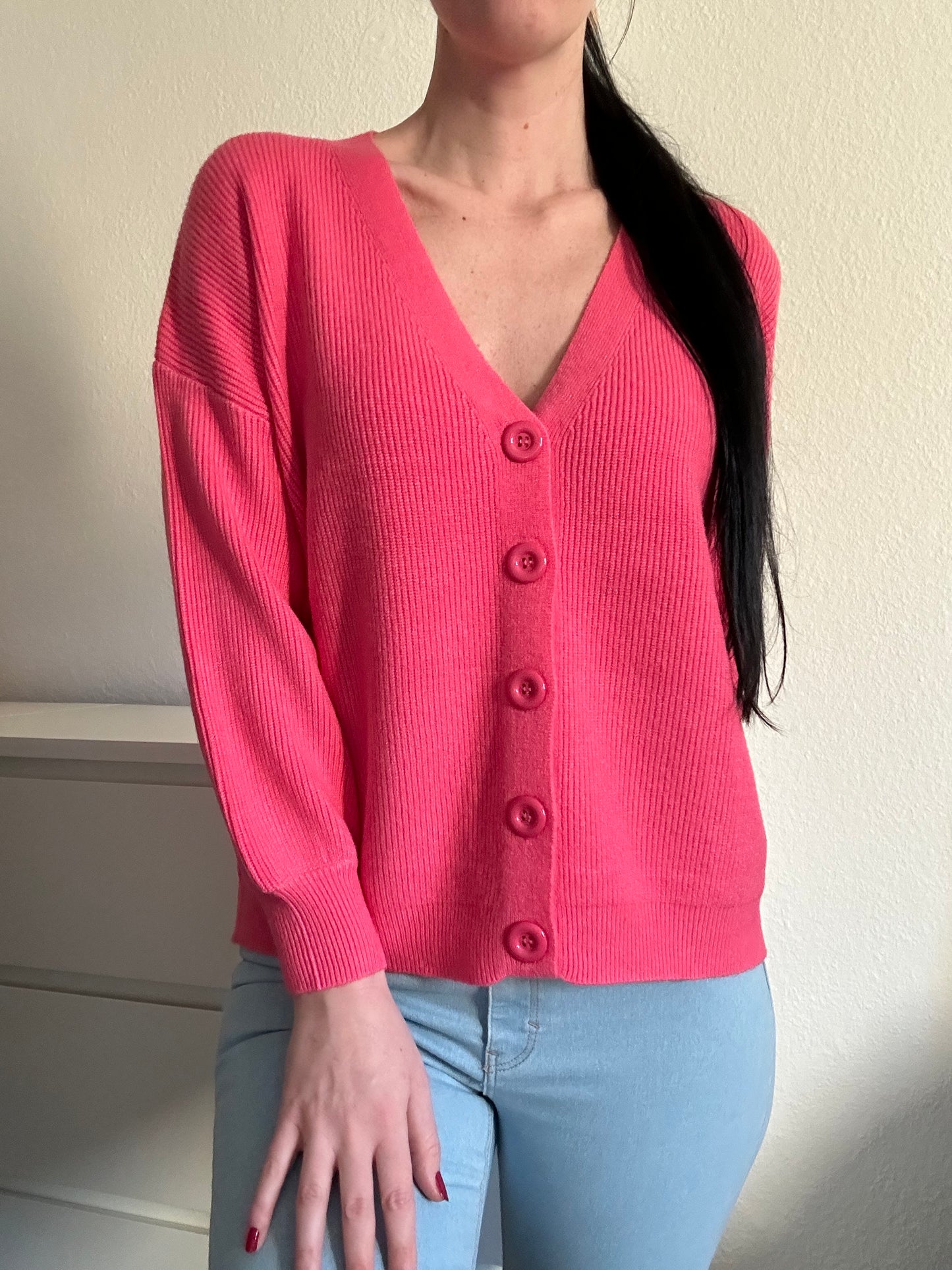 STRICKJACKE OVERSIZE MANDY ROSA