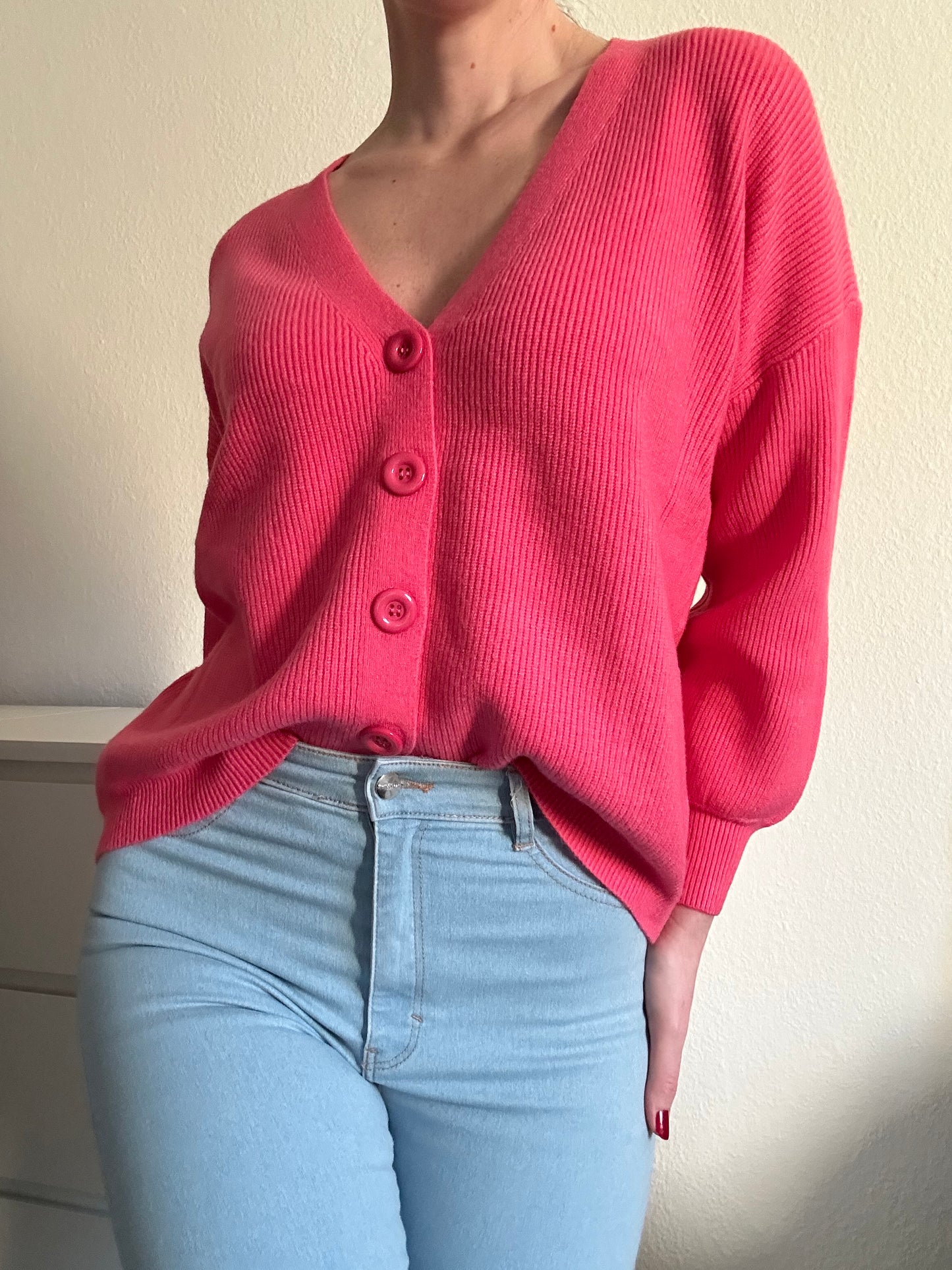 STRICKJACKE OVERSIZE MANDY ROSA