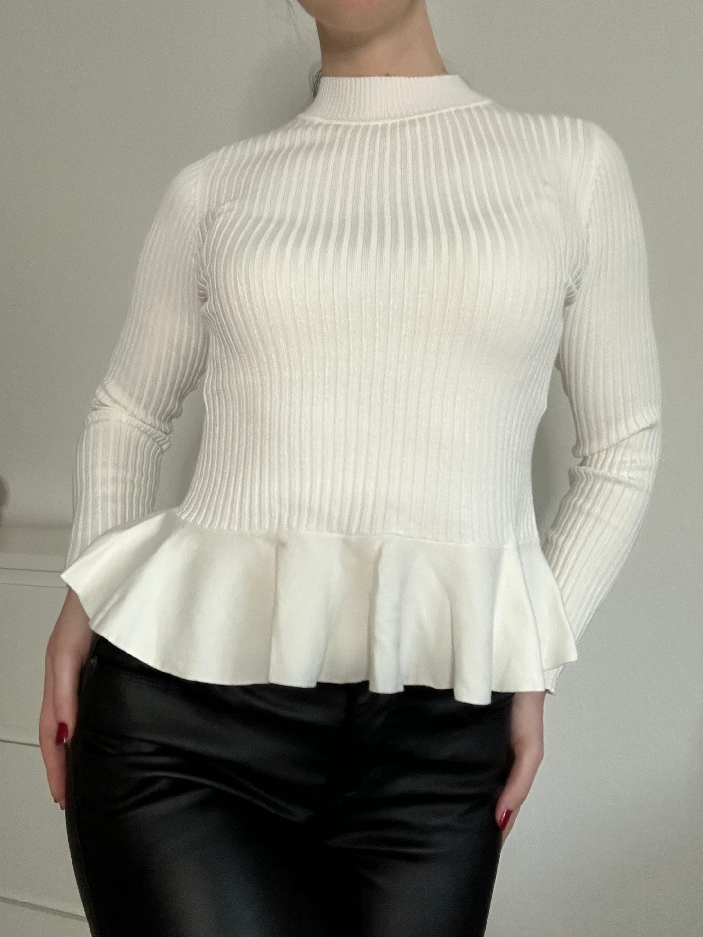 PULLOVER ADRIANA WEIß