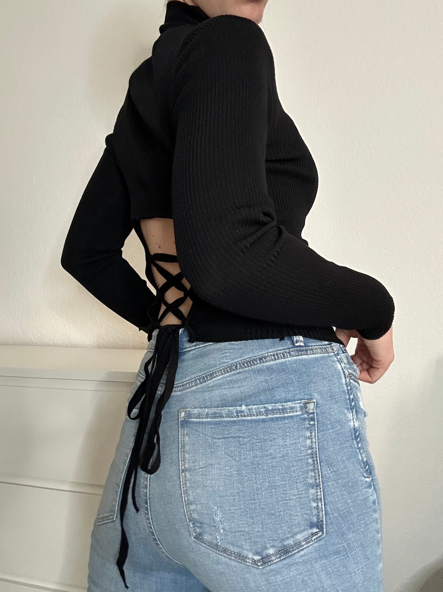 PULLOVER AMBER SCHWARZ