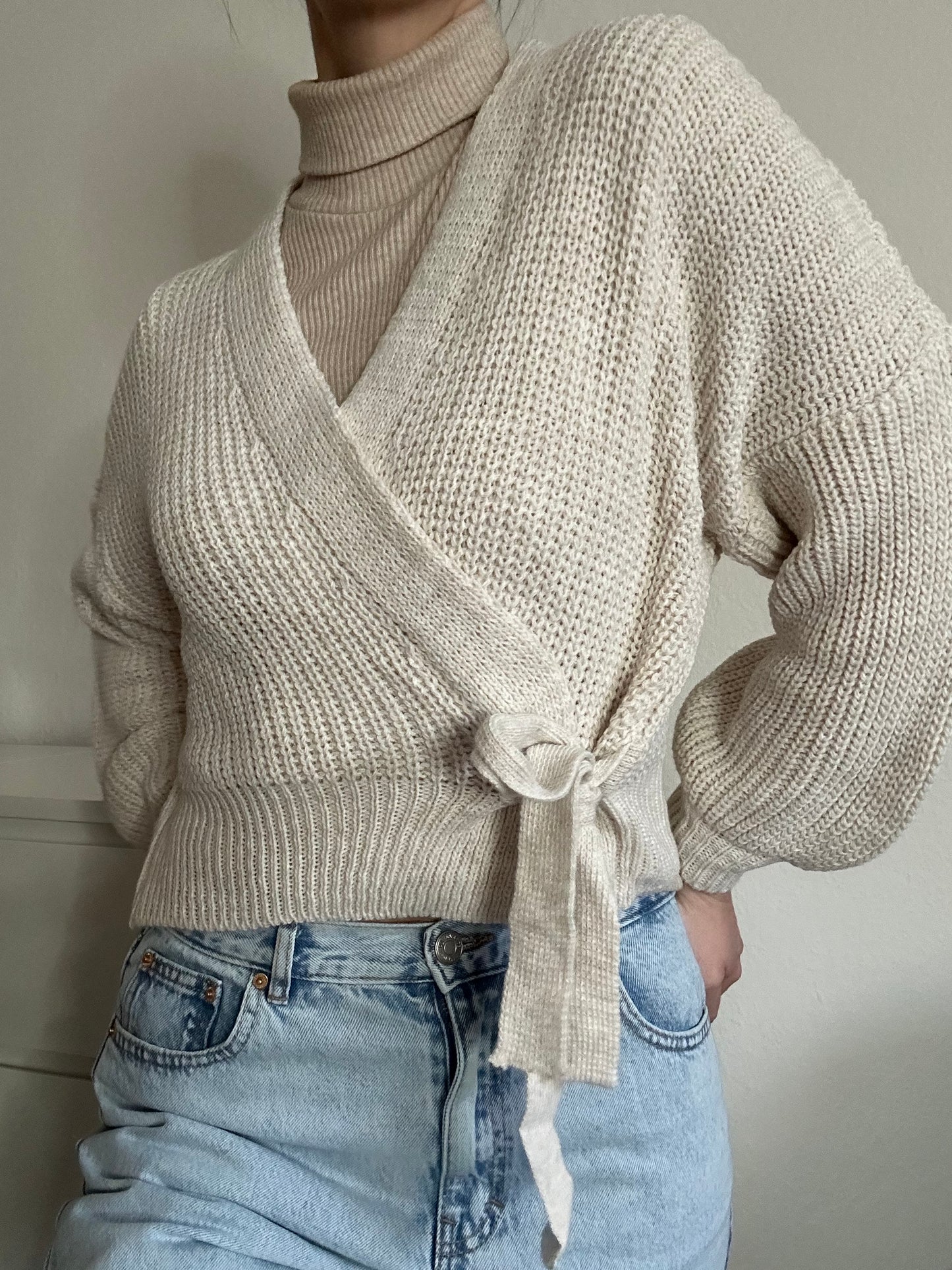 WICKEL CARDIGAN EDA BEIGE