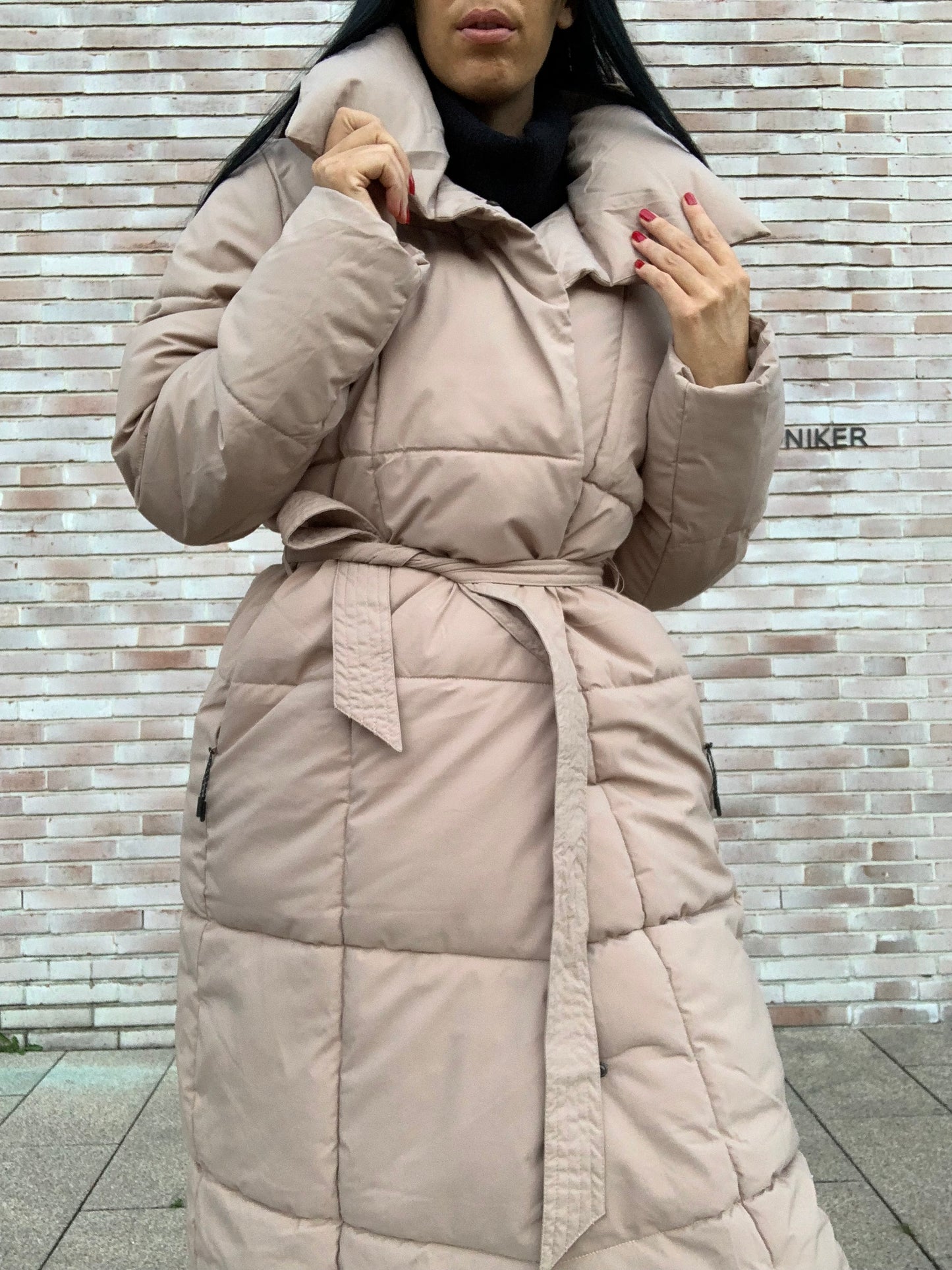 LONG PARKA SARAH BEIGE