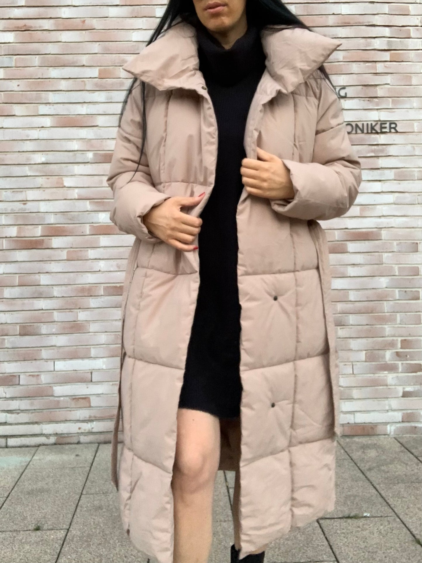 LONG PARKA SARAH BEIGE