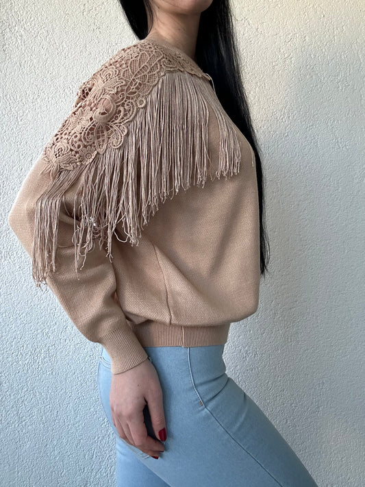 PULLOVER IRINA BEIGE