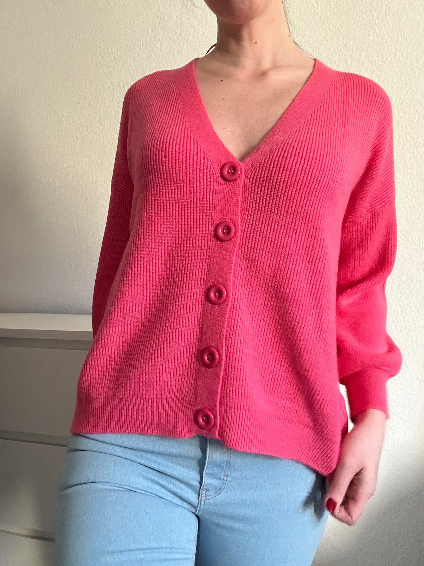 STRICKJACKE OVERSIZE MANDY ROSA