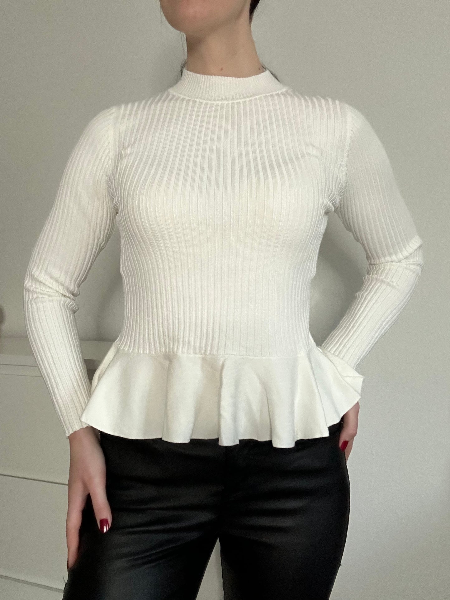 PULLOVER ADRIANA WEIß