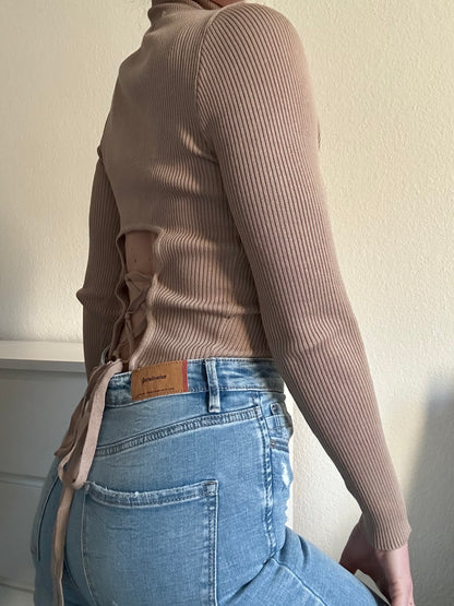 PULLOVER AMBER BEIGE