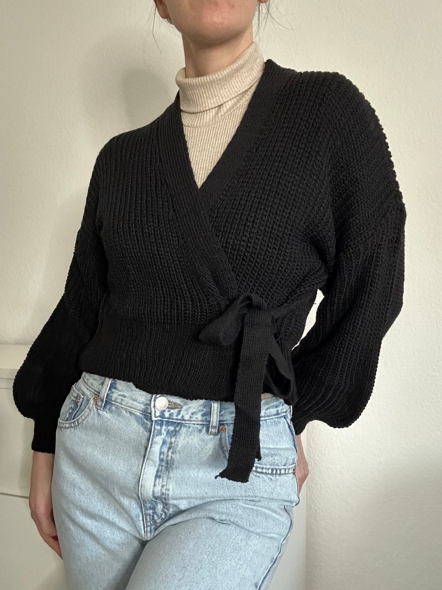 WICKEL CARDIGAN EDA SCHWARZ