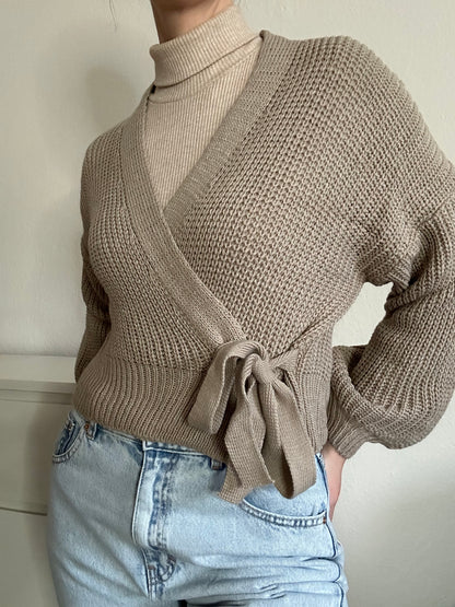 WICKEL CARDIGAN EDA MOCCA