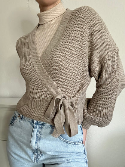 WICKEL CARDIGAN EDA MOCCA