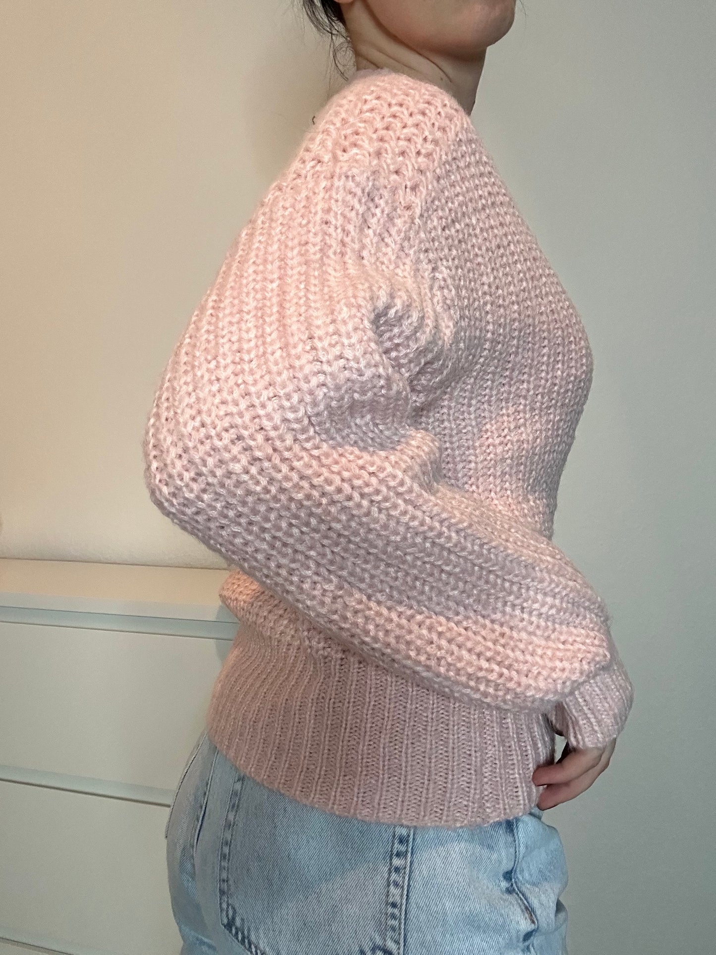 WICKEL CARDIGAN LISA ROSA