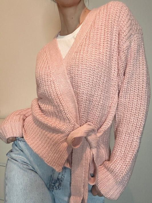 WICKEL CARDIGAN LISA ROSA
