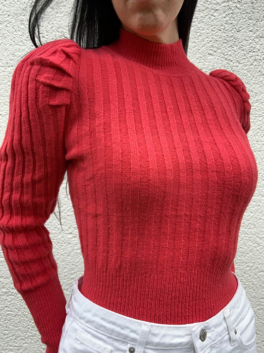 PULLOVER GISELLE ROT