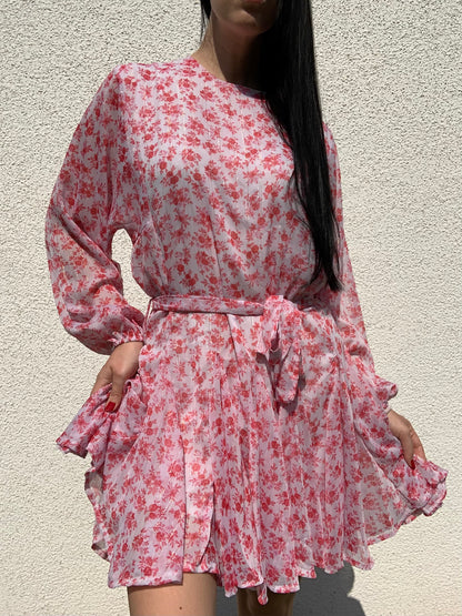 KLEID JASMINE ROT
