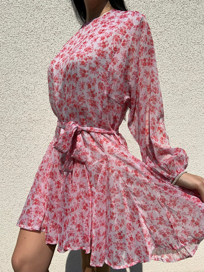 KLEID JASMINE ROT