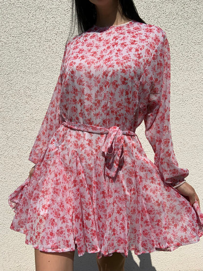 KLEID JASMINE ROT