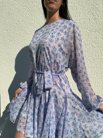 KLEID JASMINE BLAU